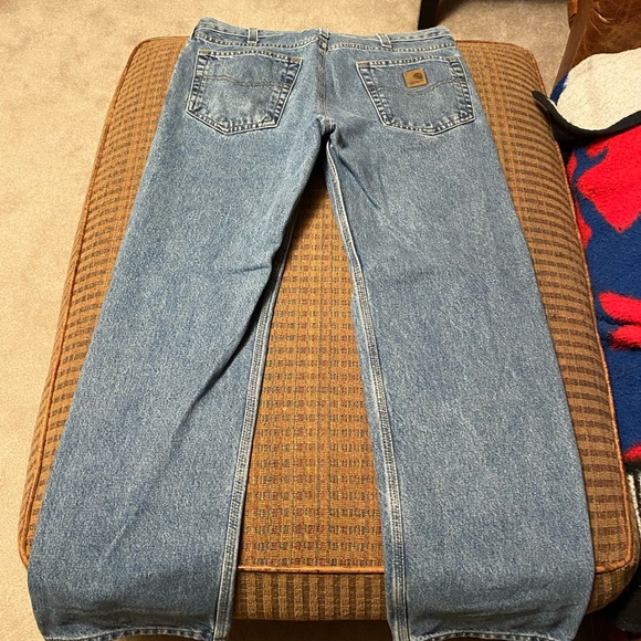 Carhartt Men's Relaxed Jeans - Blue - Picture 4 of 5